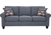  blue sofa   