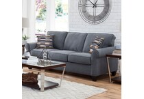  blue sofa   