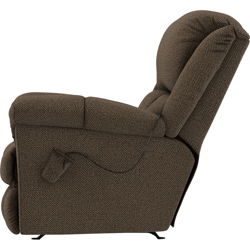  brown recliner   