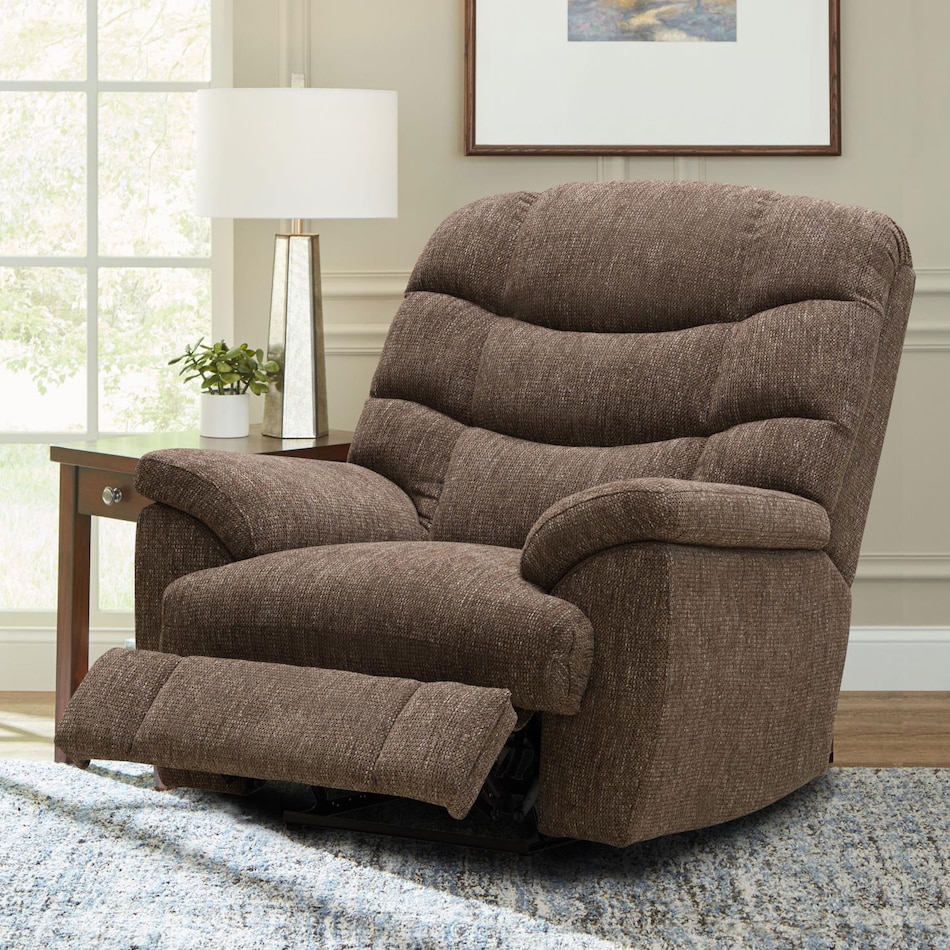  brown recliner   