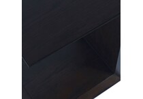  black occasional tables all   
