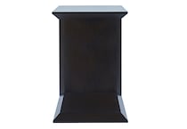  black occasional tables all   