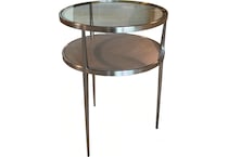  silver occasional tables all   