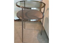  silver occasional tables all   