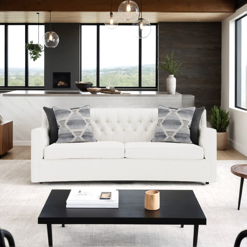  white sofa   