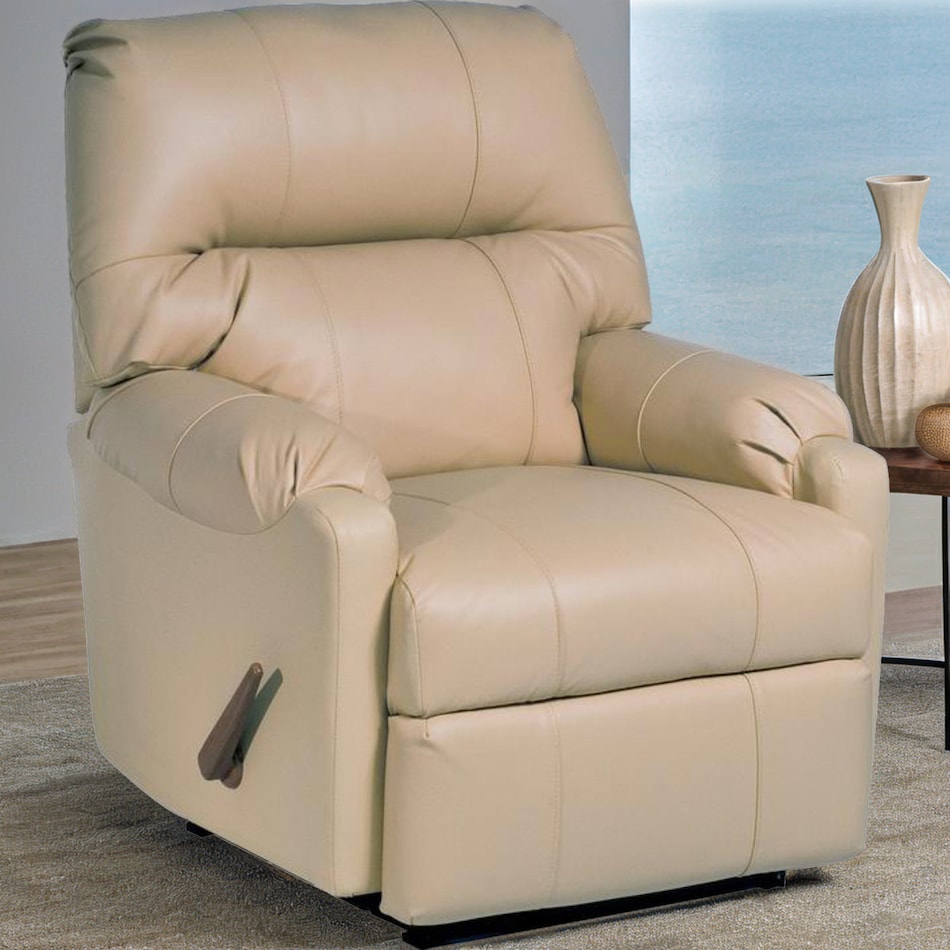  beige recliner   