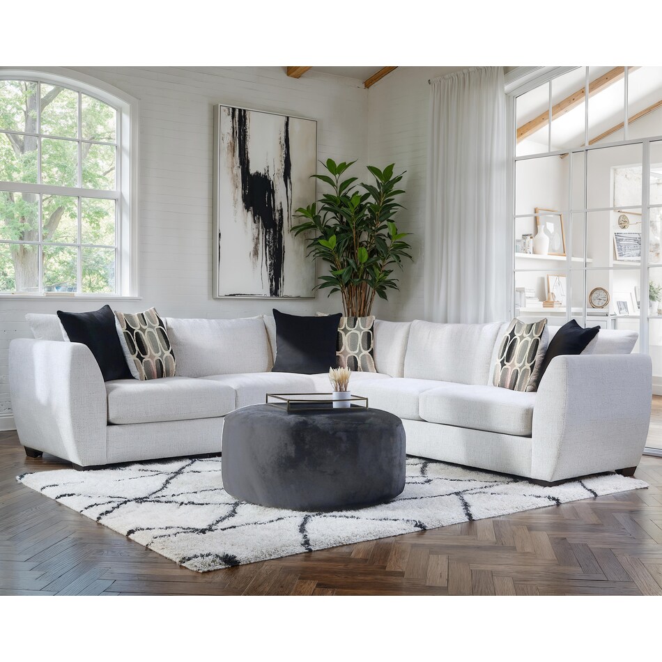  white fabric   