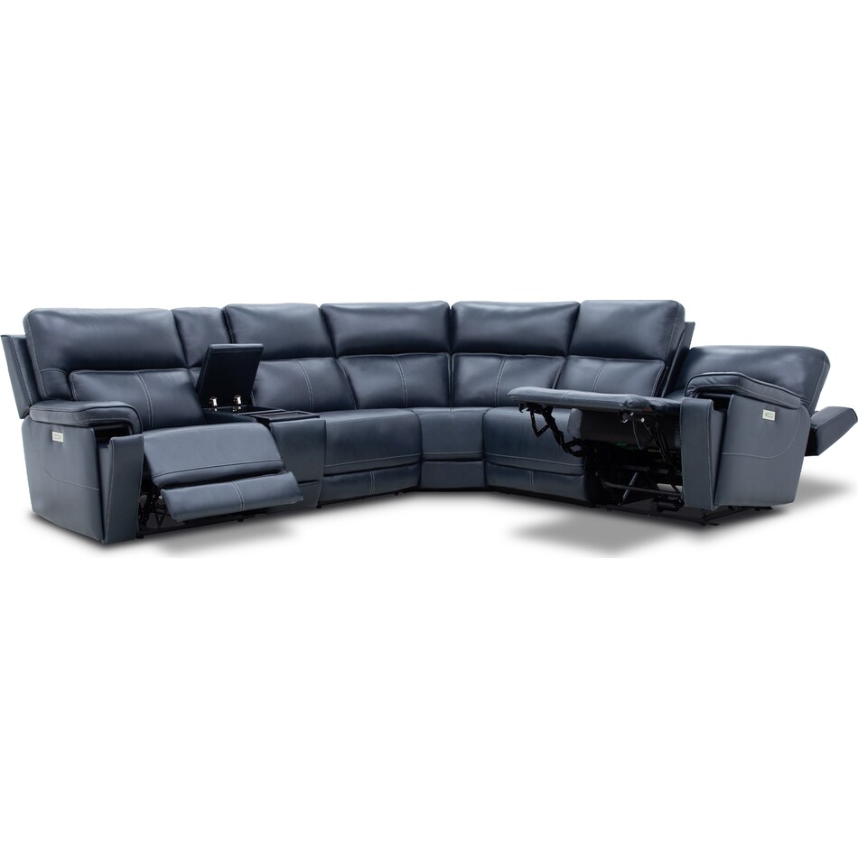  dark blue silk sofa   