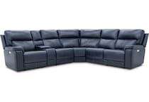  dark blue silk sofa   