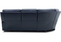  dark blue silk sofa   