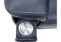  dark blue silk sofa   