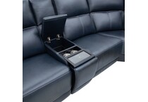  dark blue silk sofa   