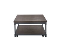  brown occasional tables all   