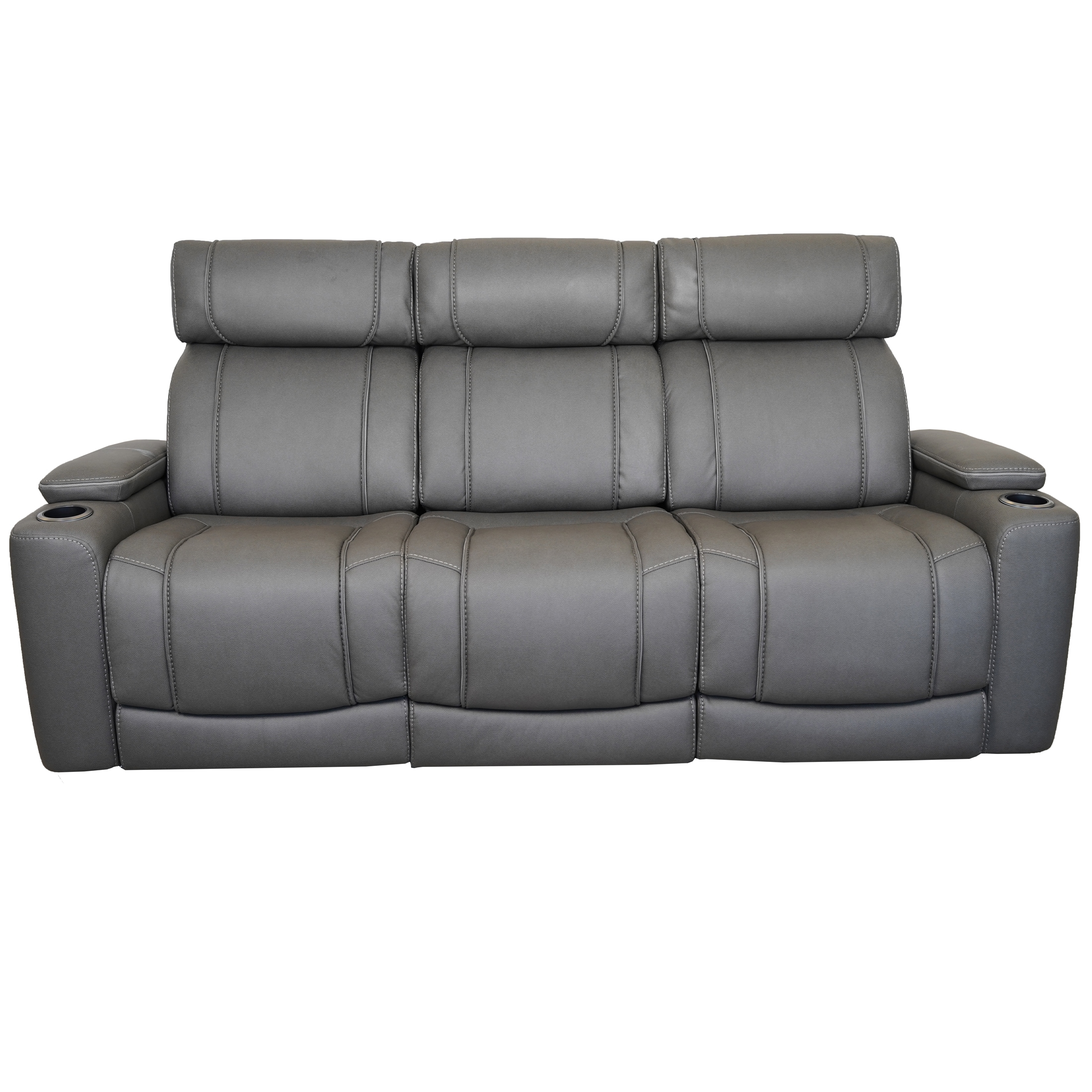 Zuri Power Sofa With Dropdown Table