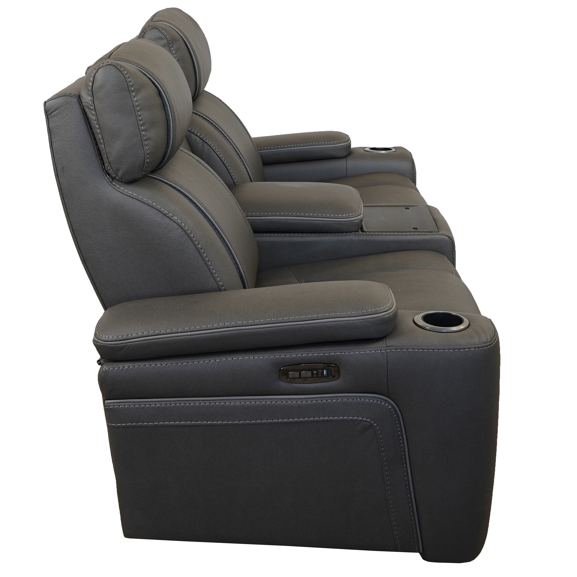 Zuri Power Loveseat With Console