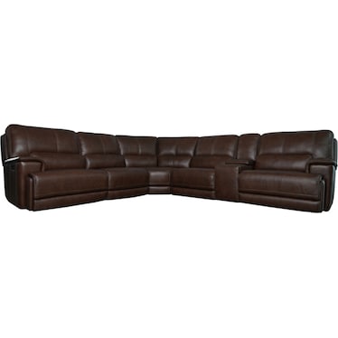 London 6 Piece Power Sectional