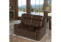  brown loveseat   