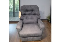  blue recliner   