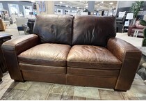  brown loveseat   