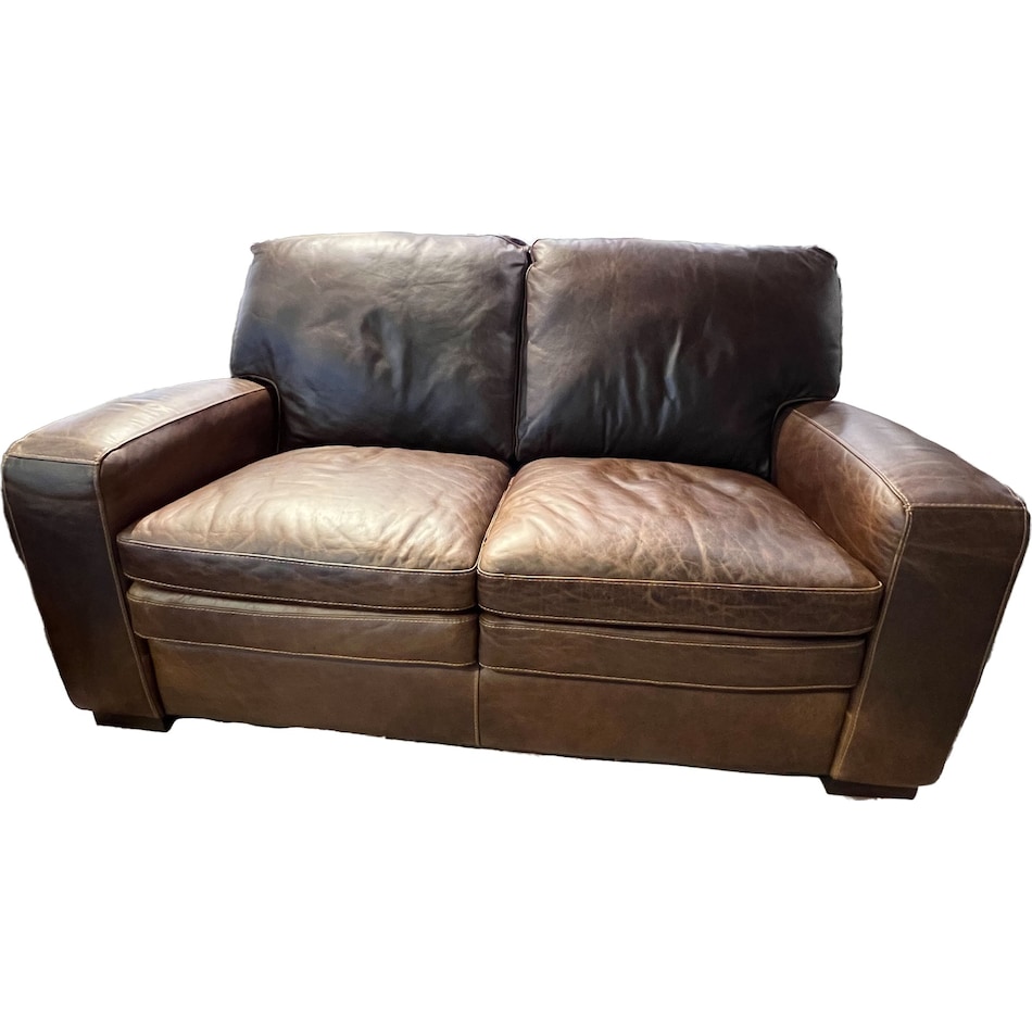  brown loveseat   