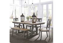 Lindsey Farm 6 Piece Dining Room Set