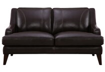  brown loveseat   