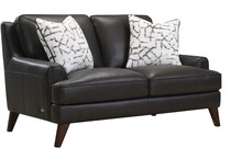  brown loveseat   