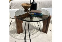  brown occasional tables all   
