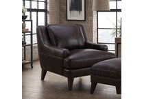  brown ottoman   