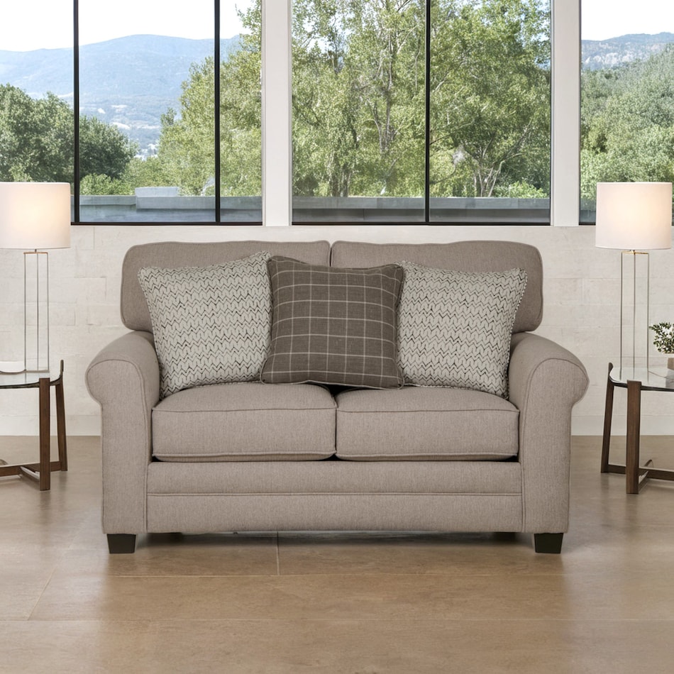  gray loveseat   