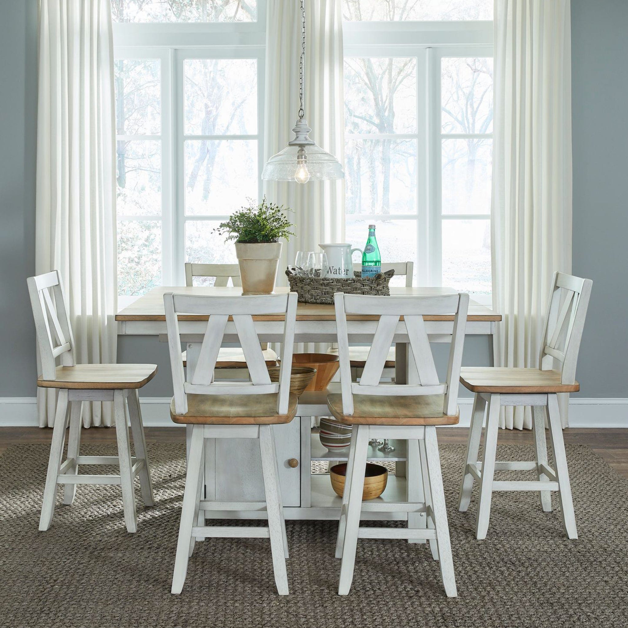 Lindsey Farm 7 Piece Pub Set