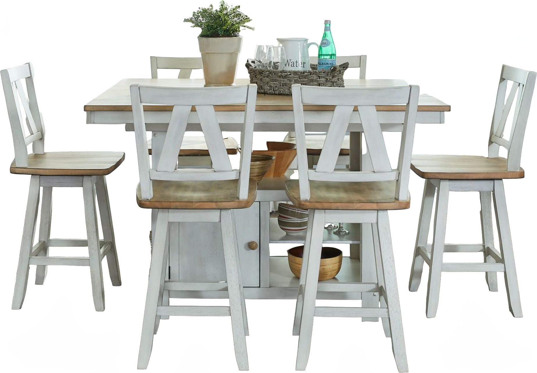 Lindsey Farm 7 Piece Pub Set