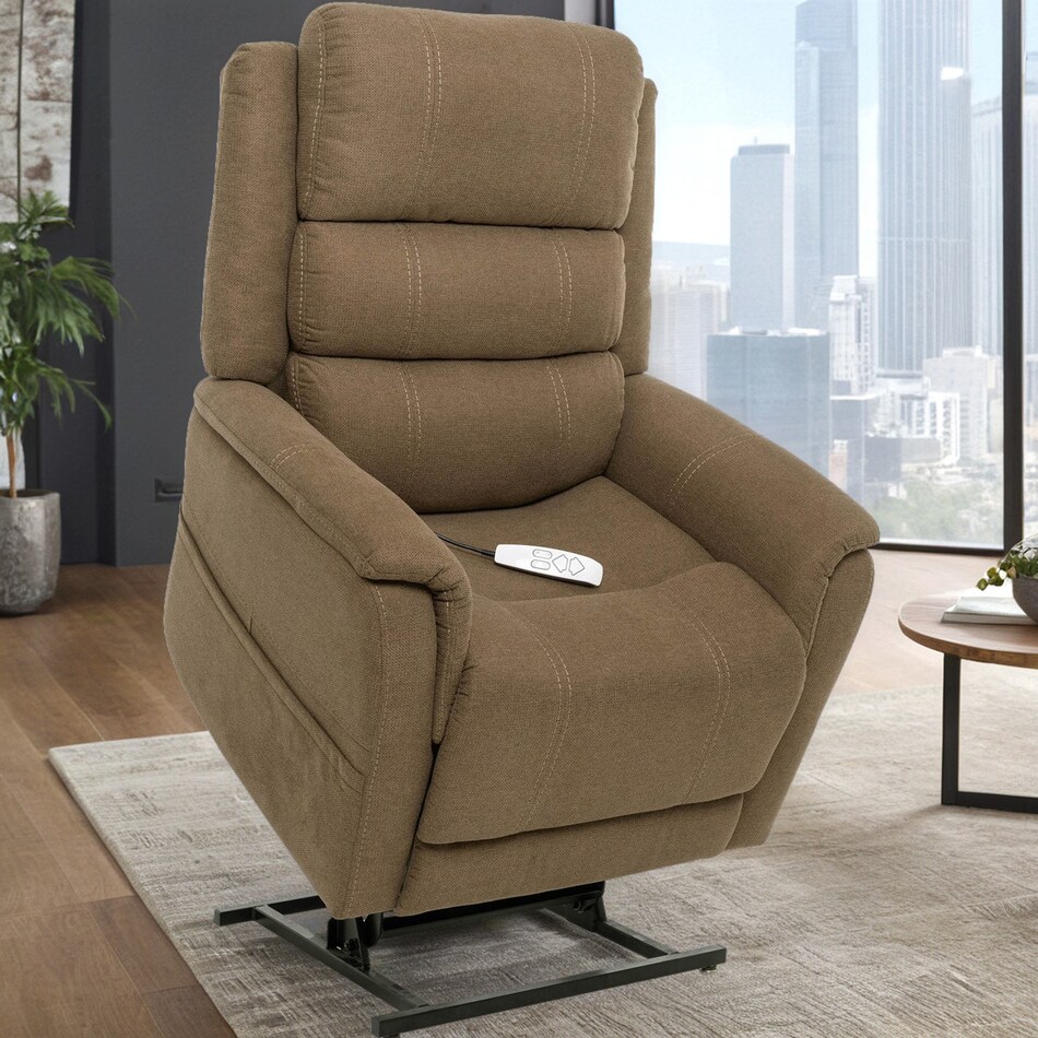  brown recliner   