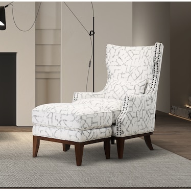 Dallas Chair & Ottoman