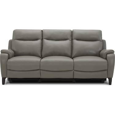 Power Reclining Sofa With Power Headrest