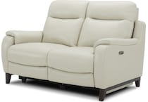  white loveseat   