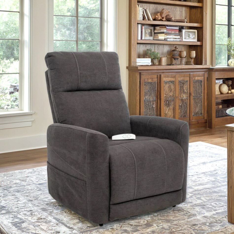  gray recliner   
