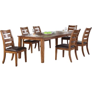 Stephanie 7 Piece Dining Room Set