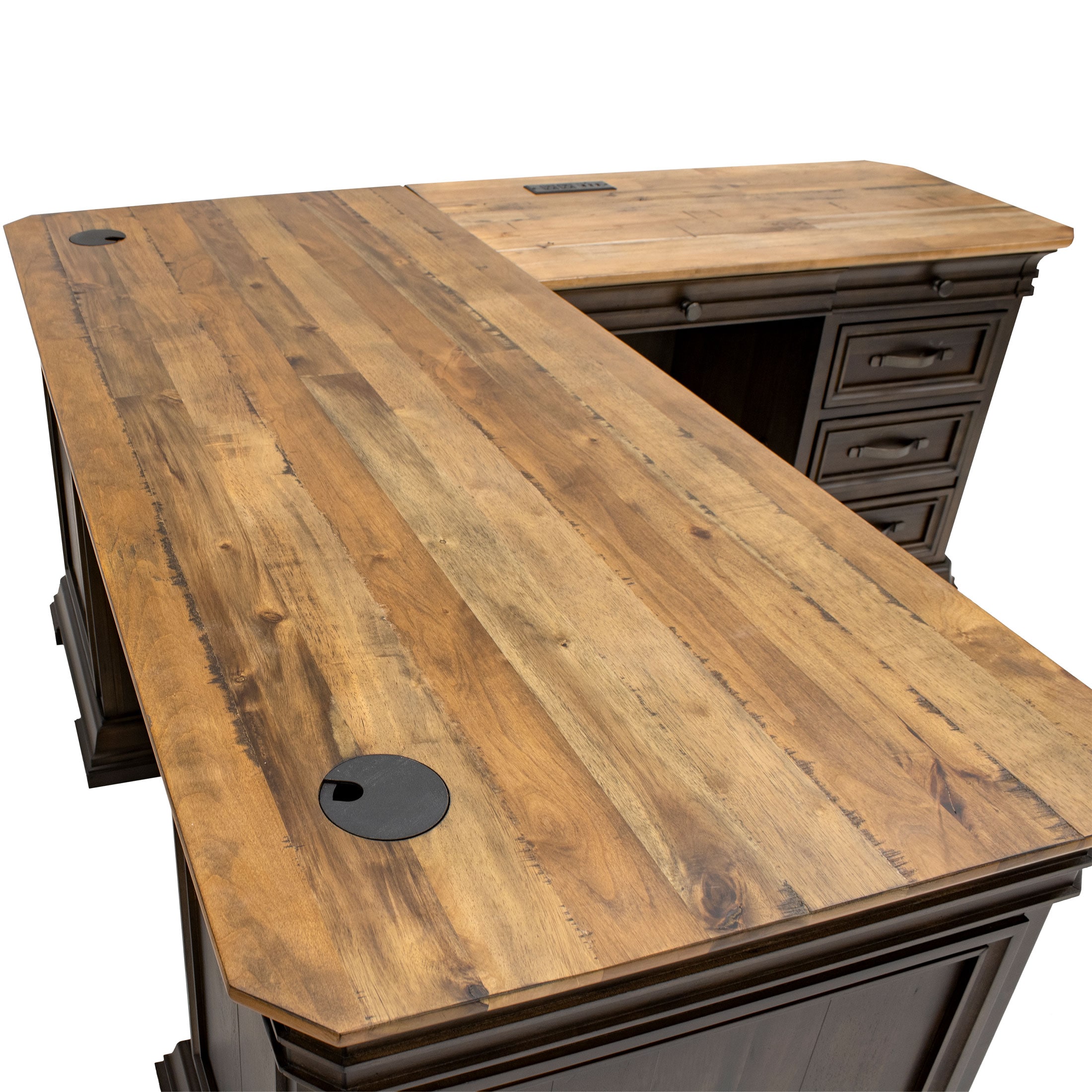Sonoma Pedestal Desk w/ Return