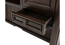  brown home office   