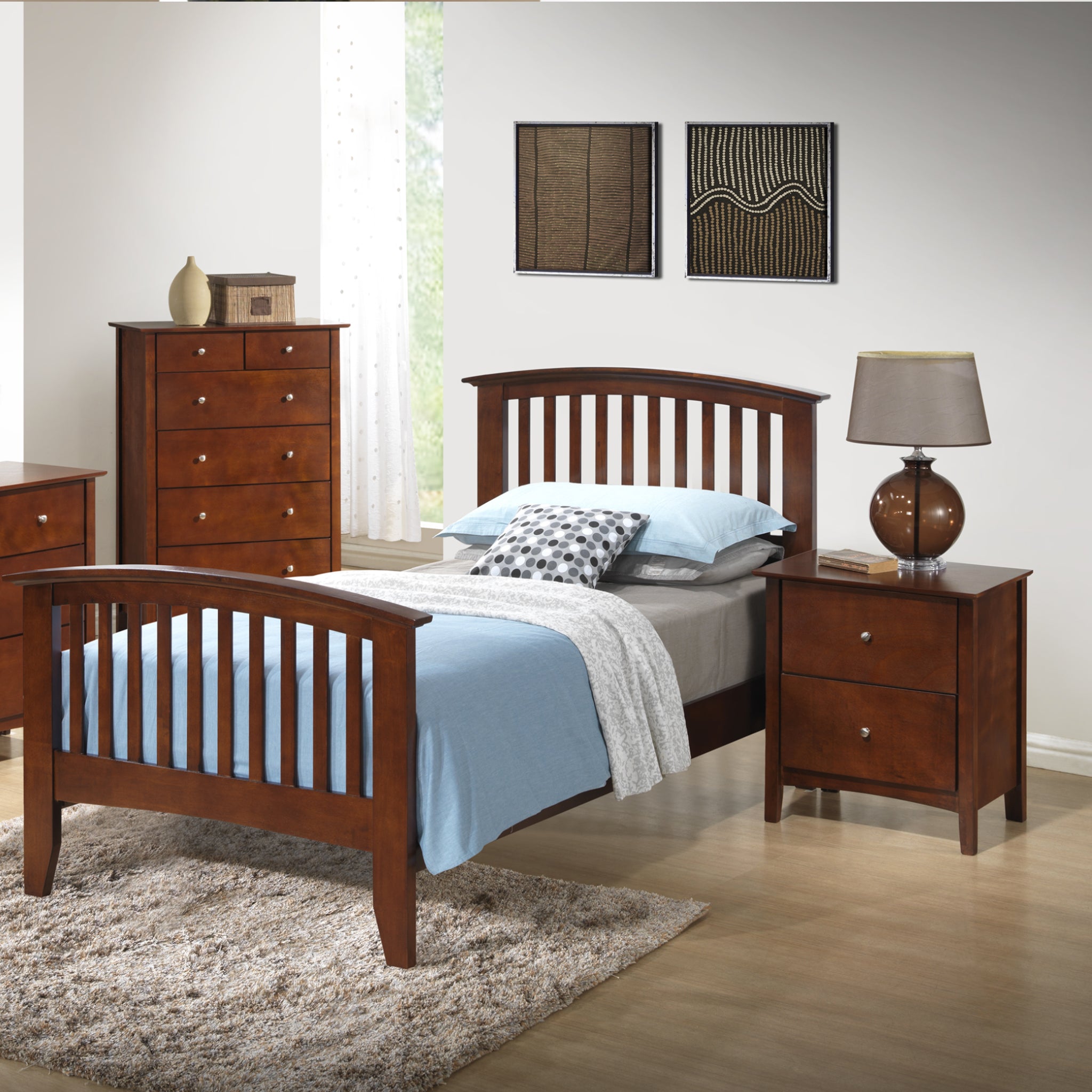 4 piece deals twin bedroom set