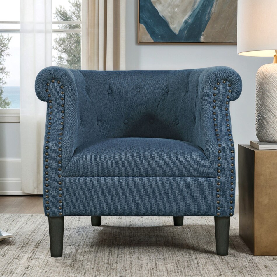  blue chair   