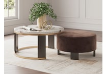  brown occasional tables all   