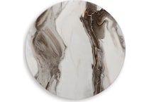  brown occasional tables all   