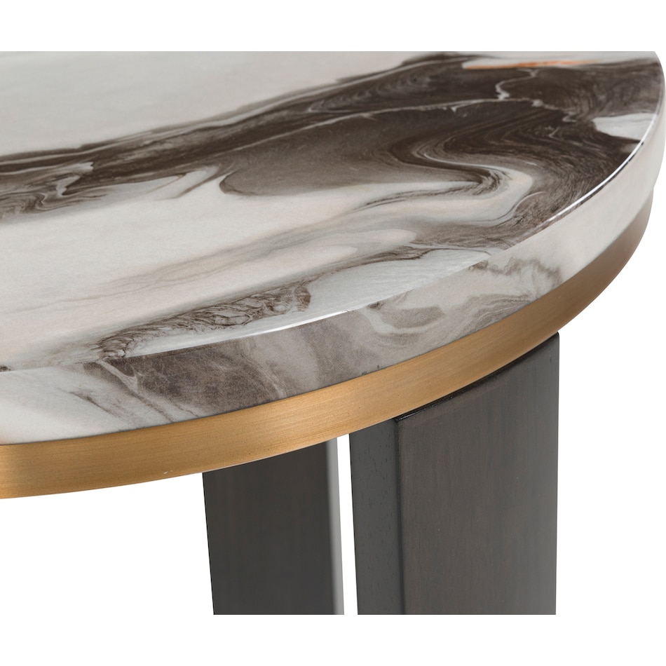  brown occasional tables all   