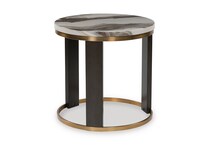  brown occasional tables all   