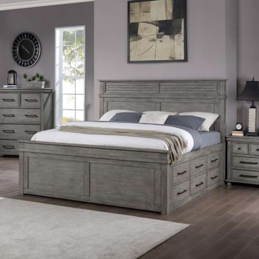 QUEEN STORAGE BED