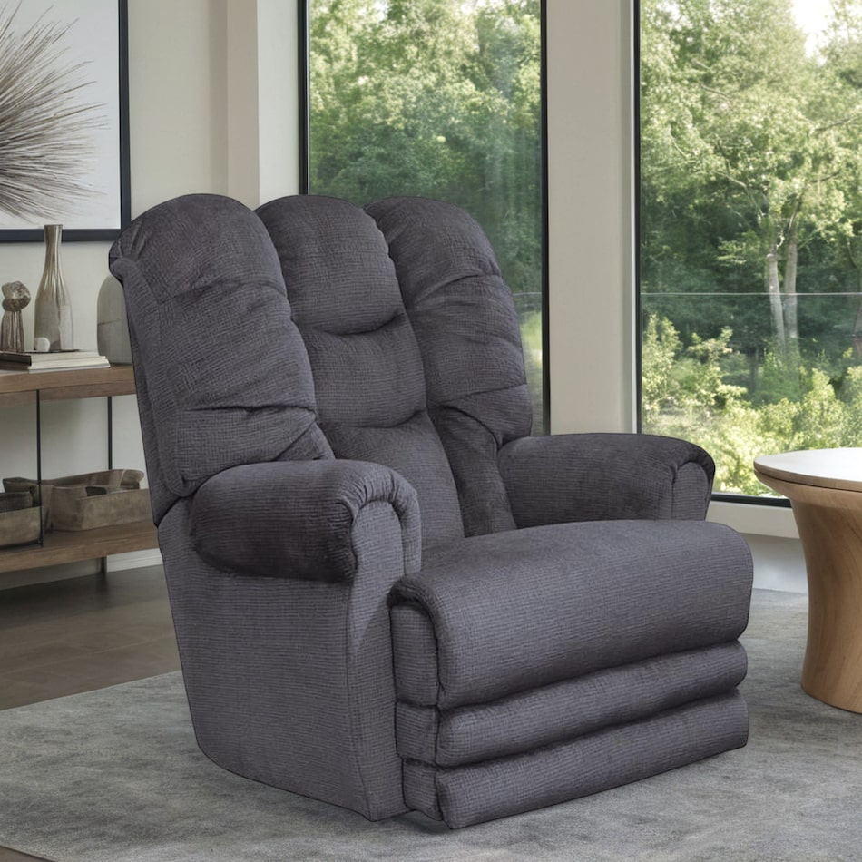  blue recliner   