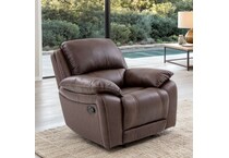  brown recliner   