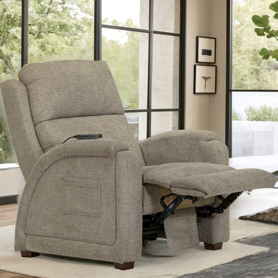  brown recliner   